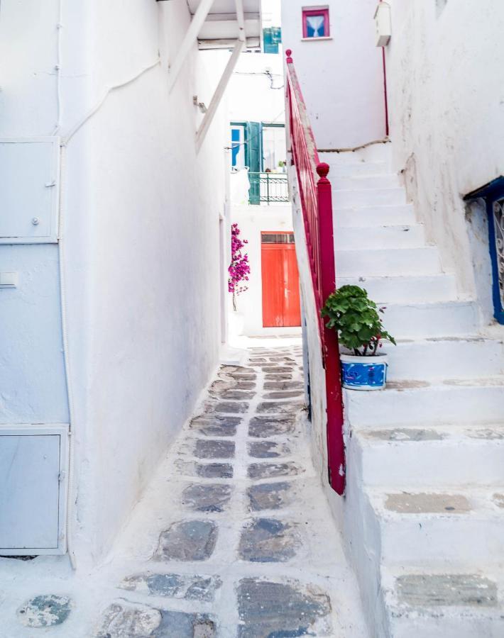 Ferienwohnung Mykonos Vibes Downtown Townhouse Mykonos Town Exterior foto